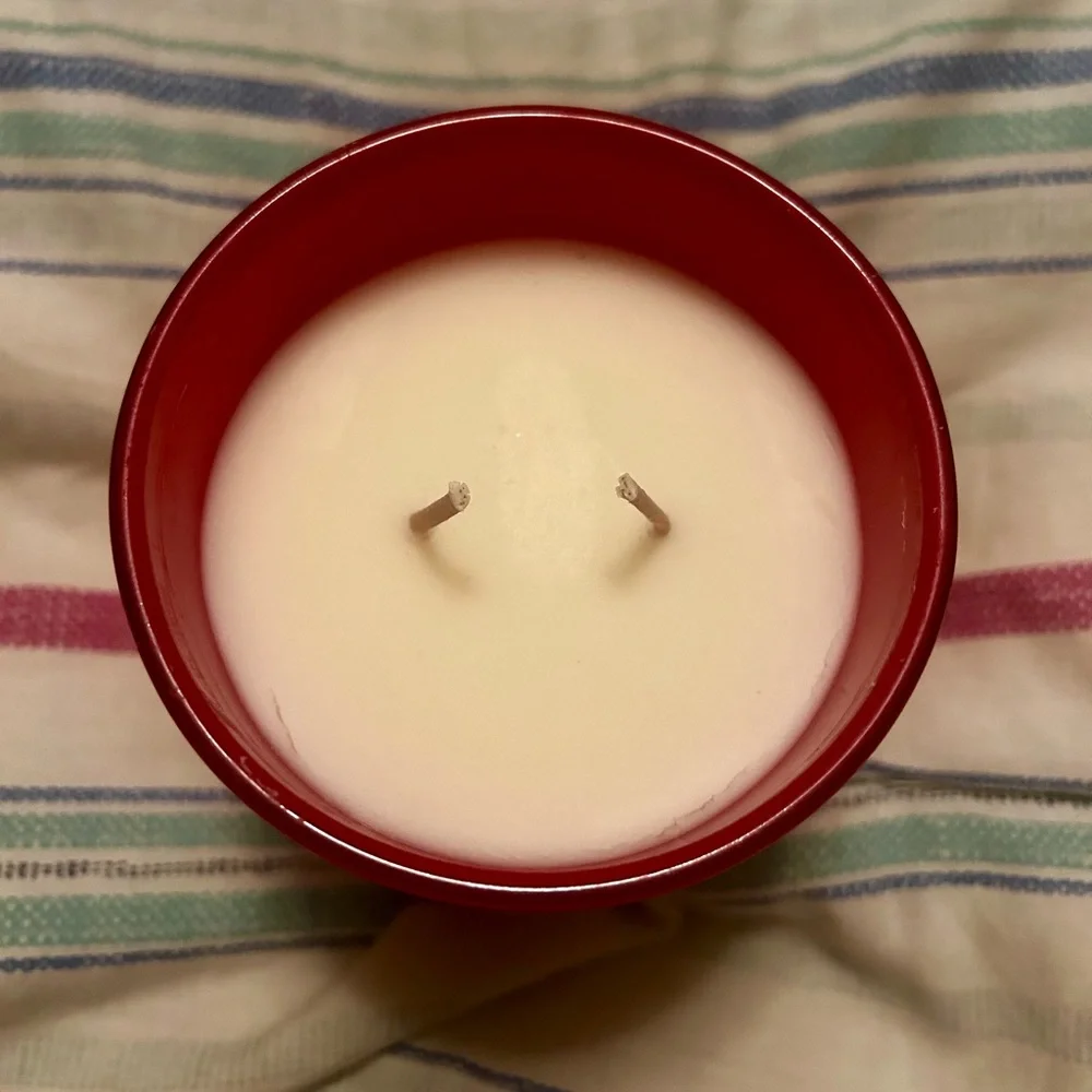 Strawberry Cupcake Candle - Picture 2 of 3
